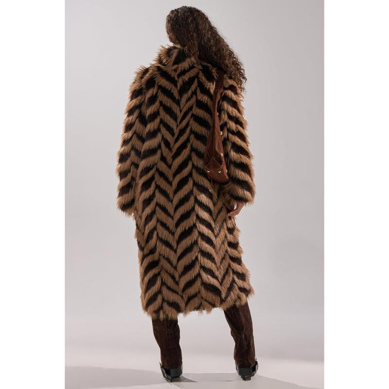 AUTUMN FAUX FUR COAT